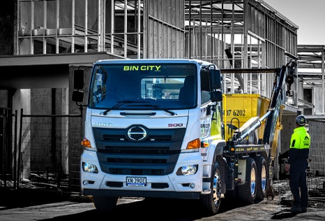 Trailer Truck — Skips for Hire in Albion Park Rail, NSW