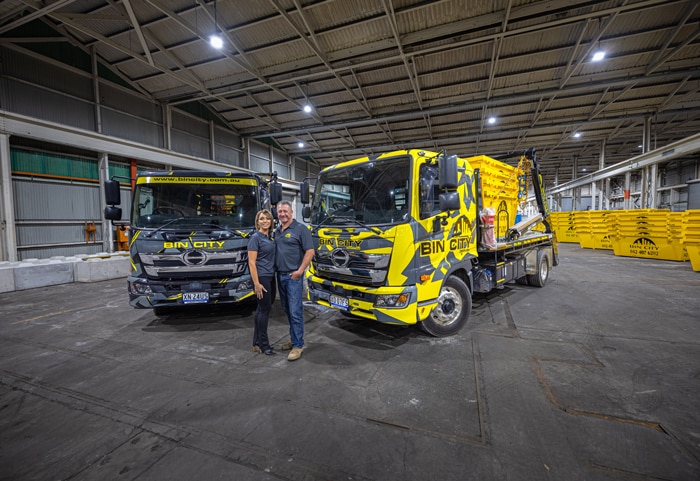 Bin City Trucks and Owners — Skips for Hire in Albion Park Rail, NSW
