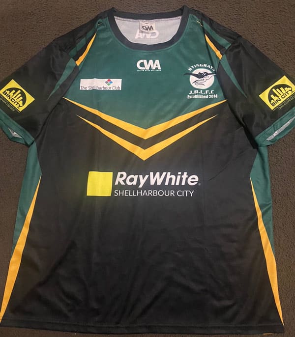 Stingrays Jersey — Skips for Hire in Albion Park Rail, NSW